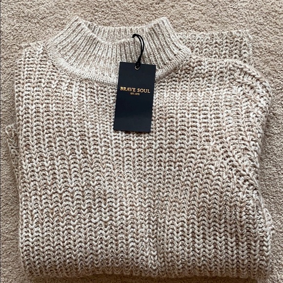 BRAND NEW- Warm Tan Sweater